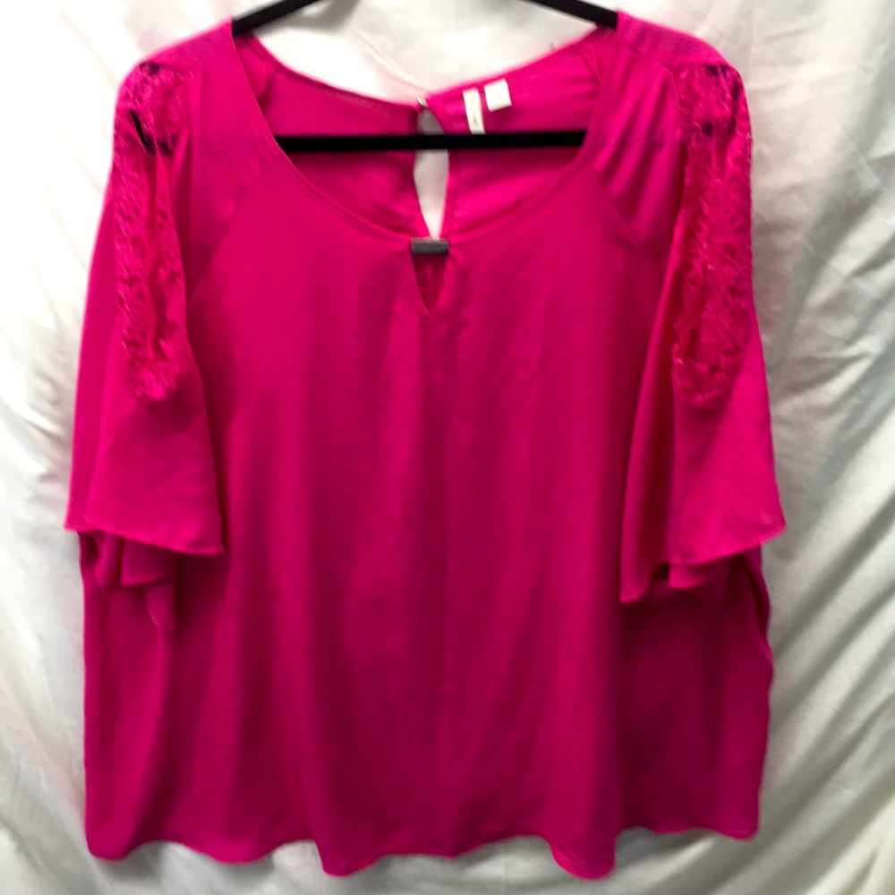 EST 1846 rayon blouse ladies sz 26-28